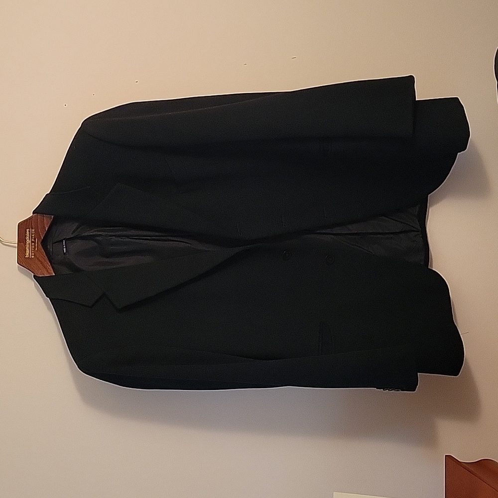 Giorgio Armani Black Label Cashmere black sport coat